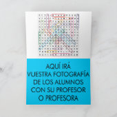 Tarjeta 1º dame nombres 656732214. Soy PROfe Kaart (Binnen)