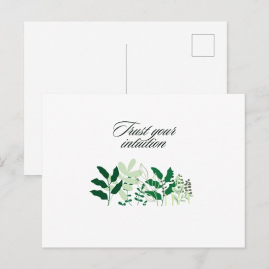 Tarjeta aesthetic briefkaart (Voorkant / Achterkant)