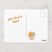 Tarjeta agradecimiento de comprension briefkaart (Achterkant)