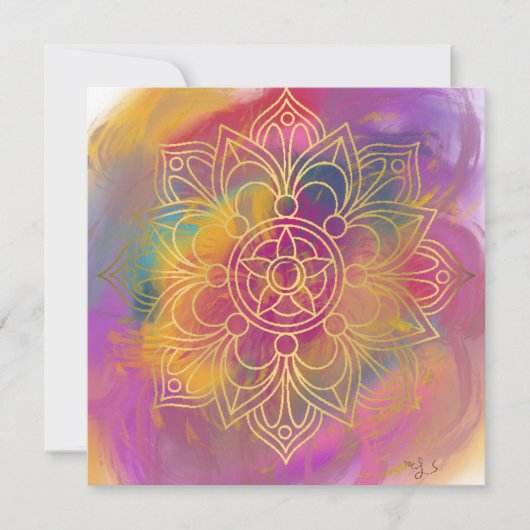 Tarjeta atrapasueños  kaart (Voorkant)