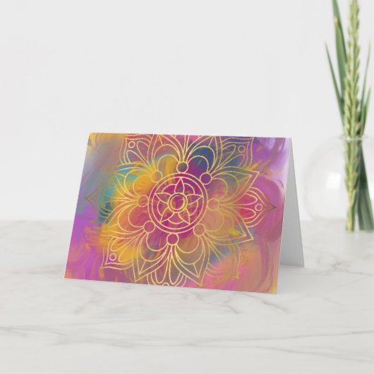 Tarjeta atrapasueños  kaart (Voorkant)