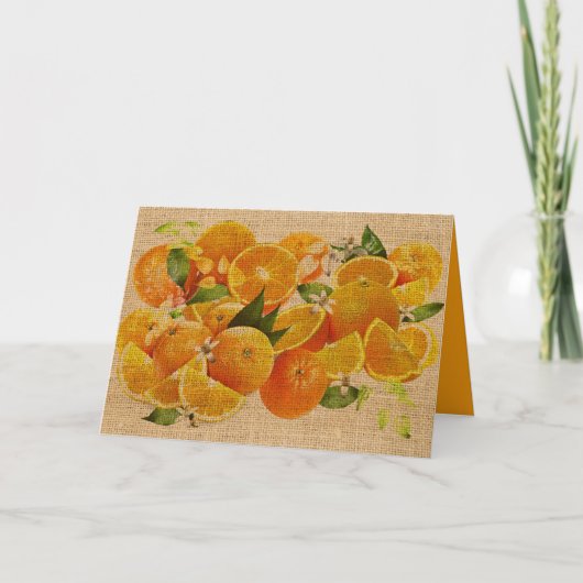 Tarjeta Bitter Oranges from Capri (Cretonne Editio Kaart (Voorkant)