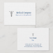 Tarjeta comercial Doctor Visitekaartje (Voorkant / Achterkant)