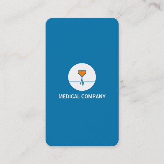 Tarjeta comercial Medical Mod. Healthcore Visitekaartje (Voorkant)