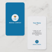 Tarjeta comercial Medical Mod. Healthcore Visitekaartje (Voorkant / Achterkant)