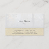 Tarjeta comercial Profesional Construcción Visitekaartje (Achterkant)