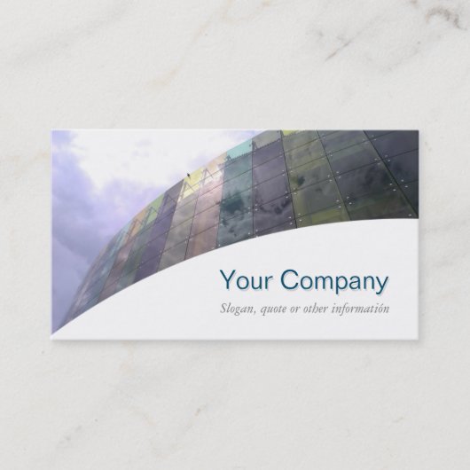 Tarjeta comercial Profesional Cristal Visitekaartje (Voorkant)