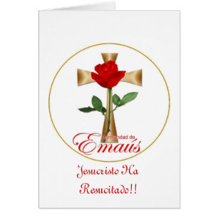 Tarjeta con Logo Emaus Hombres
