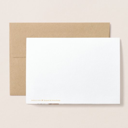 Tarjeta Con Relieve Metalizado Modern Save the Dat Folie Kaarten (Met envelop)