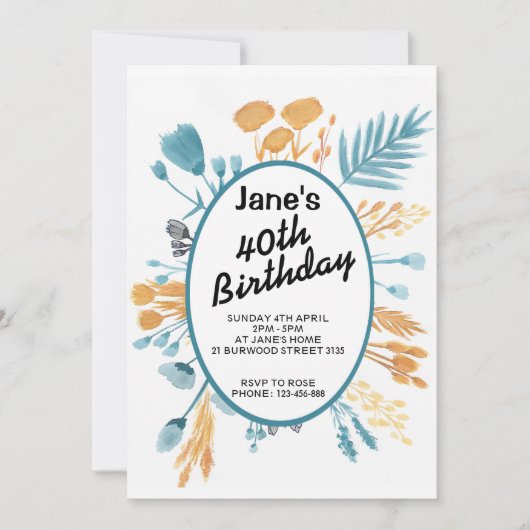 Tarjeta cumpleaños con diseño original kaart (Voorkant)