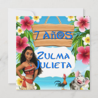 Tarjeta cumpleaños Mohana Feestdagenkaart