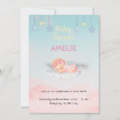 Tarjeta De Agradecimiento Baby Shower Bedankkaart (Voorkant)