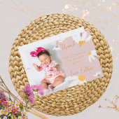 Tarjeta De Agradecimiento Boho Daisy Thank You,  T Bedankkaart