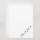 Tarjeta de agradecimiento con Gorila Kaart (Achterkant)