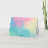 Tarjeta De Agradecimiento Let's get cool in the Po Bedankkaart (Achterkant)