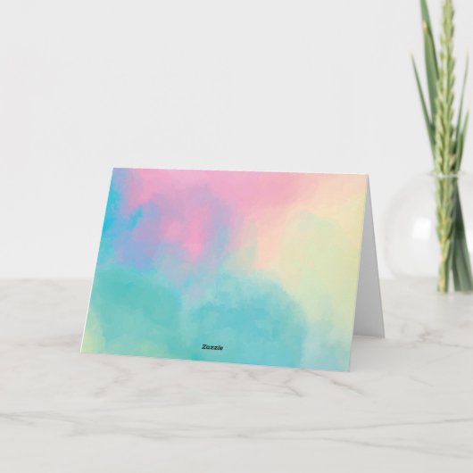 Tarjeta De Agradecimiento Let's get cool in the Po Bedankkaart (Achterkant)