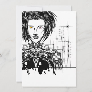 Tarjeta de agradecimiento plana bedankkaart