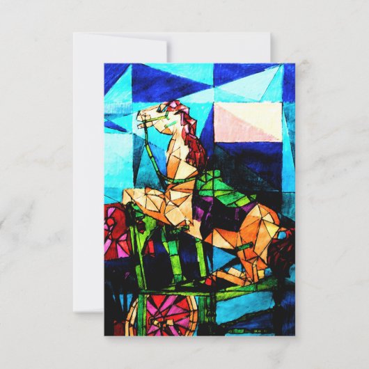 Tarjeta de agradecimiento plana bedankkaart (Voorkant)