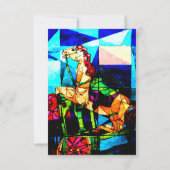 Tarjeta de agradecimiento plana bedankkaart (Achterkant)