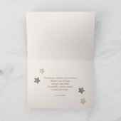 Tarjeta De Agradecimiento Teddybeer Spaans Baby Bedankkaart (Binnen)