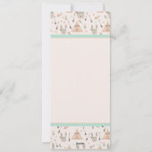 Tarjeta de Bautizo, Nacimiento Feestdagenkaart (Achterkant)