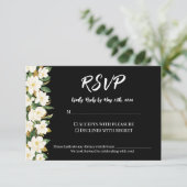 Tarjeta de confirmación RSVP kaartje (Staand voorkant)