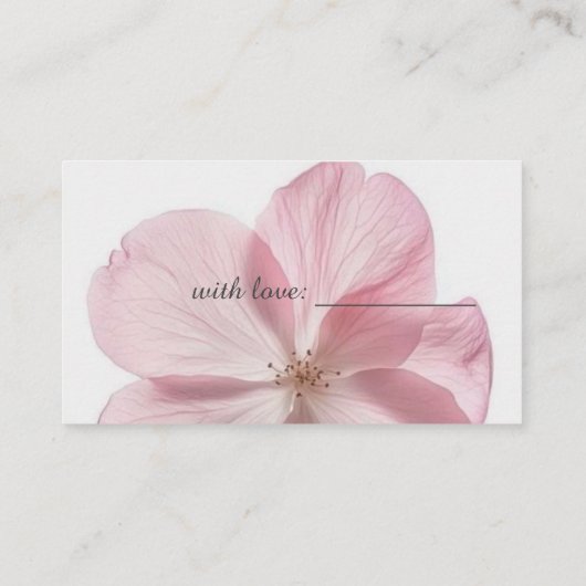 Tarjeta de cumpleaños visitekaartje (Achterkant)