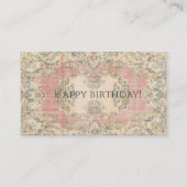 Tarjeta de cumpleaños visitekaartje (Voorkant)