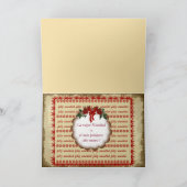 Tarjeta de felicitación Navidad  estilo scrap Feestdagen Kaart (Binnen)