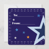 Tarjeta de felicitación plana kaart (Achterkant)