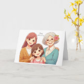 Tarjeta de felicitación plegada kaart (Gele Bloem)
