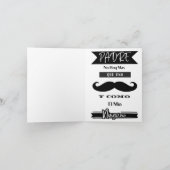 Tarjeta de Feliz Dia Del Padre Bedankkaart (Binnen)