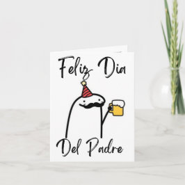 Tarjeta de Feliz Dia Del Padre Bedankkaart