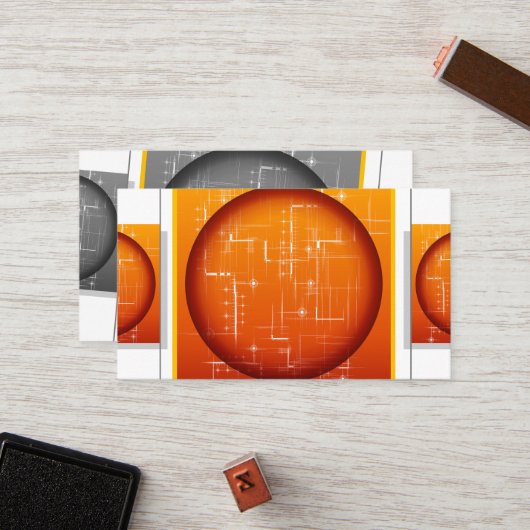 Tarjeta de fidelización plana klantenkaartje (Voorkant / Achterkant in situ)