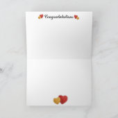 Tarjeta de gelukkación plegada, felicidades kaart (Binnen)