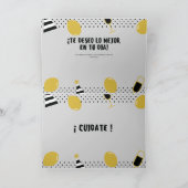 Tarjeta de geluksación plegada kaart (Binnen)