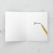 Tarjeta DE Gracias Bedankkaart (Binnen)