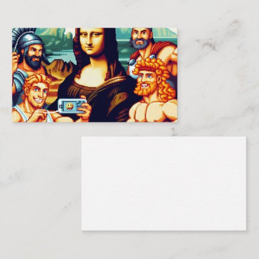 Tarjeta de invitación  visitekaartje (Voorkant / Achterkant)