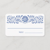 Tarjeta De Mesa Estilo talavero mexicano Plaatskaartje (Voorkant)