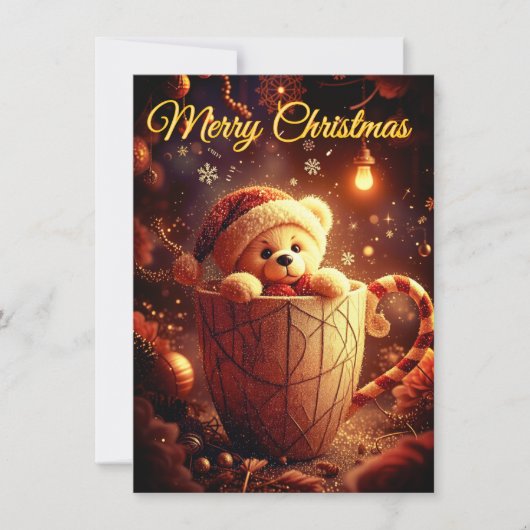 Tarjeta de Navidad Feestdagenkaart (Voorkant)