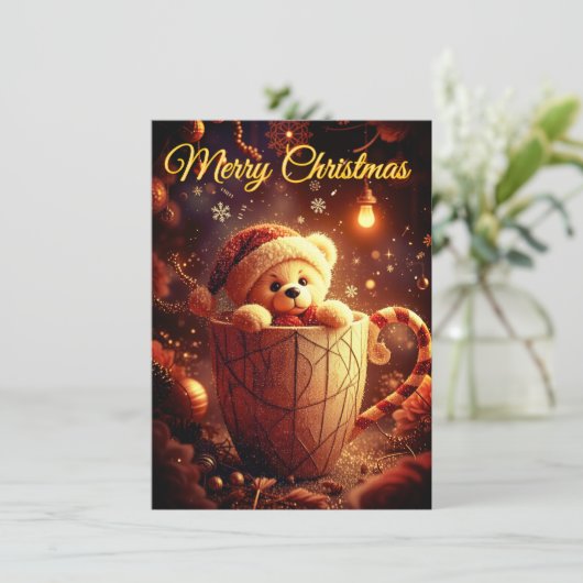 Tarjeta de Navidad  Feestdagenkaart (Staand voorkant)