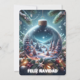 Tarjeta de Navidad - Feliz Navidad Adorno Feestdagenkaart