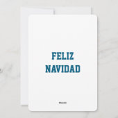 Tarjeta de Navidad - Feliz Navidad Adorno Feestdagenkaart (Achterkant)
