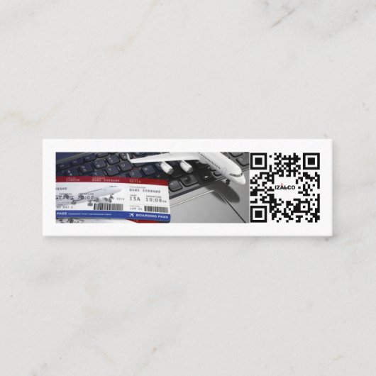 Tarjeta de presentación contactkaartje (Voorkant)