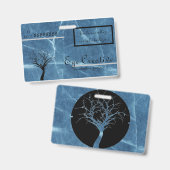 Tarjeta de presentacion [Oogcreatief] Badge (Front & Back)