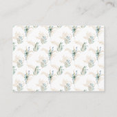 Tarjeta de recepción Diaper Raffle Informatiekaartje (Achterkant)