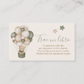 Tarjeta De Recepción Libros para el bebé Informatiekaartje (Voorkant)