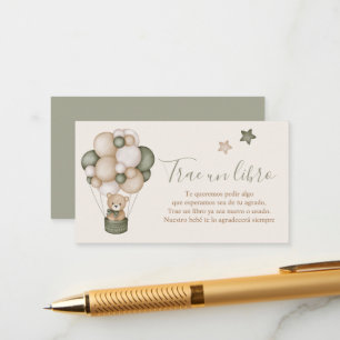 Tarjeta De Recepción Libros para el bebé Informatiekaartje