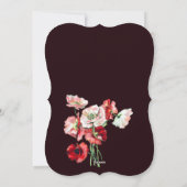 Tarjeta de reserva de fecha| Reserva la Fecha Kaar Feestdagenkaart (Achterkant)