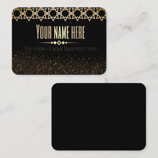 TARJETA DE VISITA  business Visitekaartje (Voorkant / Achterkant)